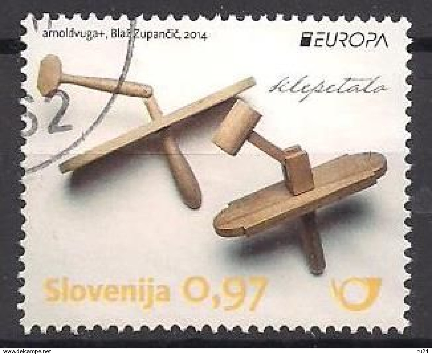 Slowenien / Slovenia  (2014)  Mi.Nr.  1064  Gest. / Used  (6hb08)  EUROPA - 2014