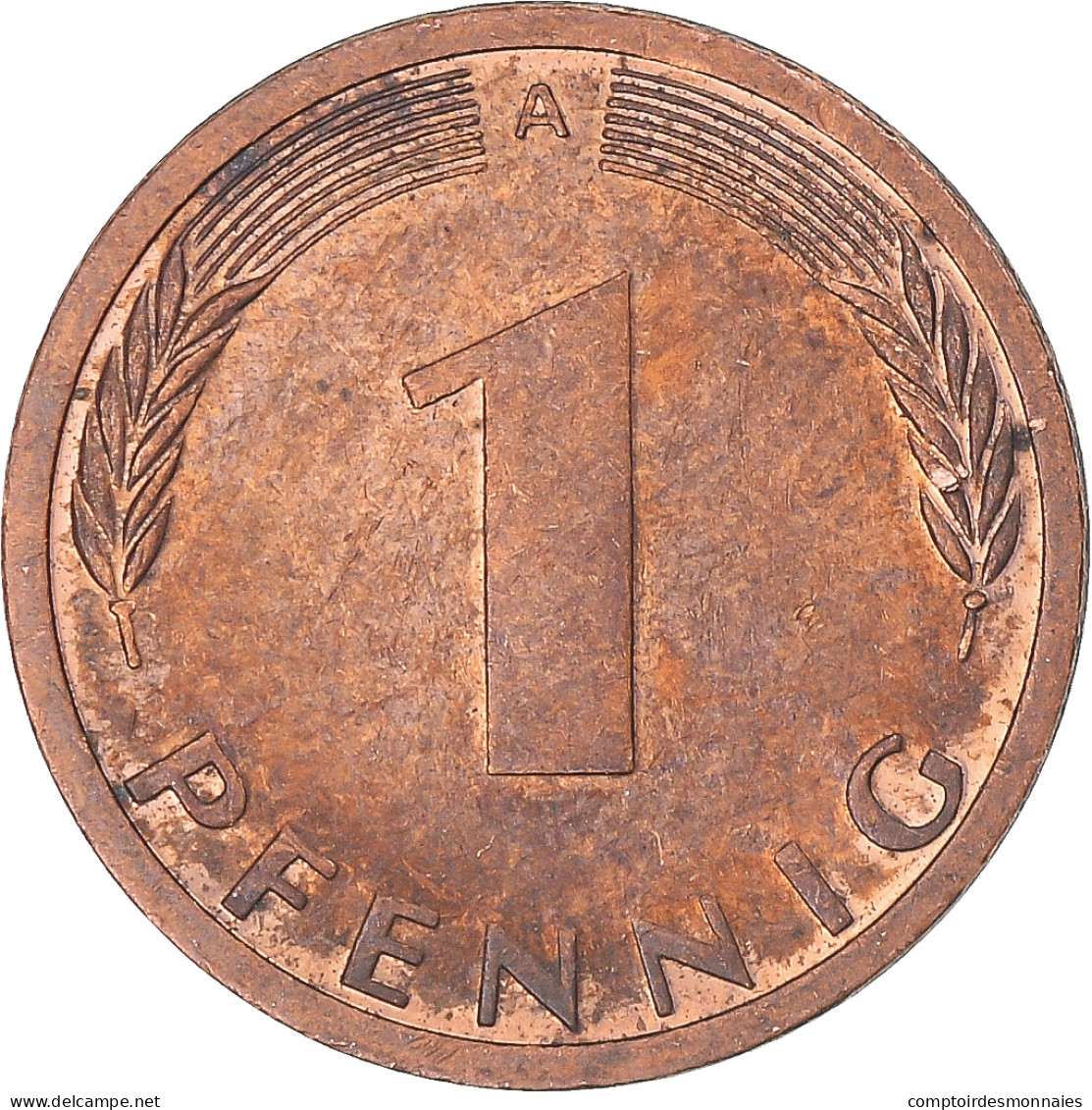 Monnaie, Allemagne, Pfennig, 1996 - 10 Pfennig
