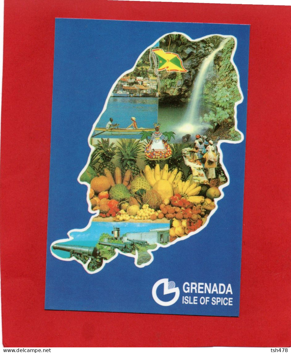 ANTILLES---GRENADA  ISLE OF SPICE----Multi-vues--voir 2 Scans - Grenada