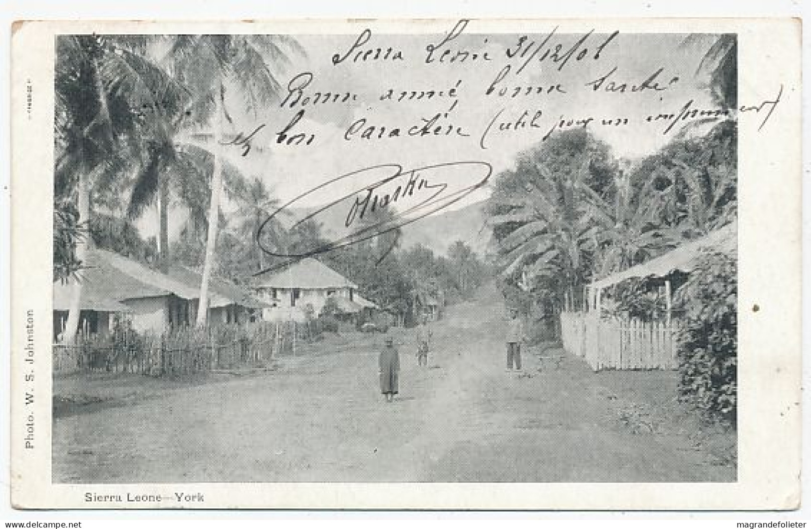 CPA CARTE POSTALE SIERRA LEONE - YORK 1907  ( GUINEE BRITANIQUE ) - Sierra Leone