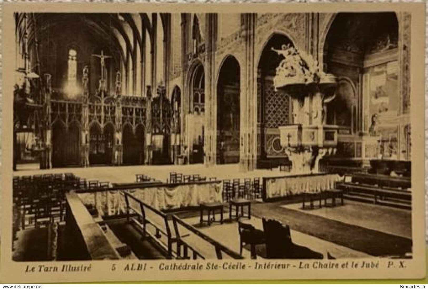 CPA FR81 - Albi - Cathédrale St-Cécile - Intérieur - La Chaire Et Le Jubé - Albi