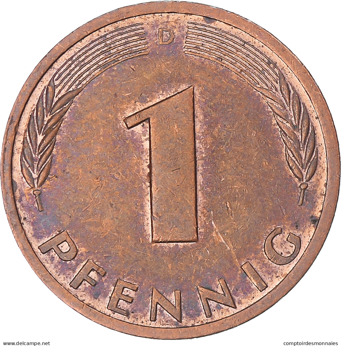 Monnaie, Allemagne, Pfennig, 1996 - 1 Pfennig