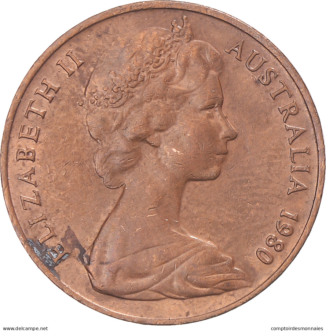 Monnaie, Australie, 2 Cents, 1980 - 2 Cents