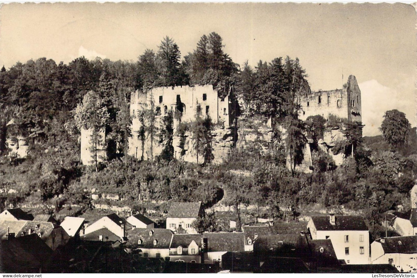 LUXEMBOURG - Larochette - Les Ruines Du Château Féodal - Carte Postale Ancienne - Larochette