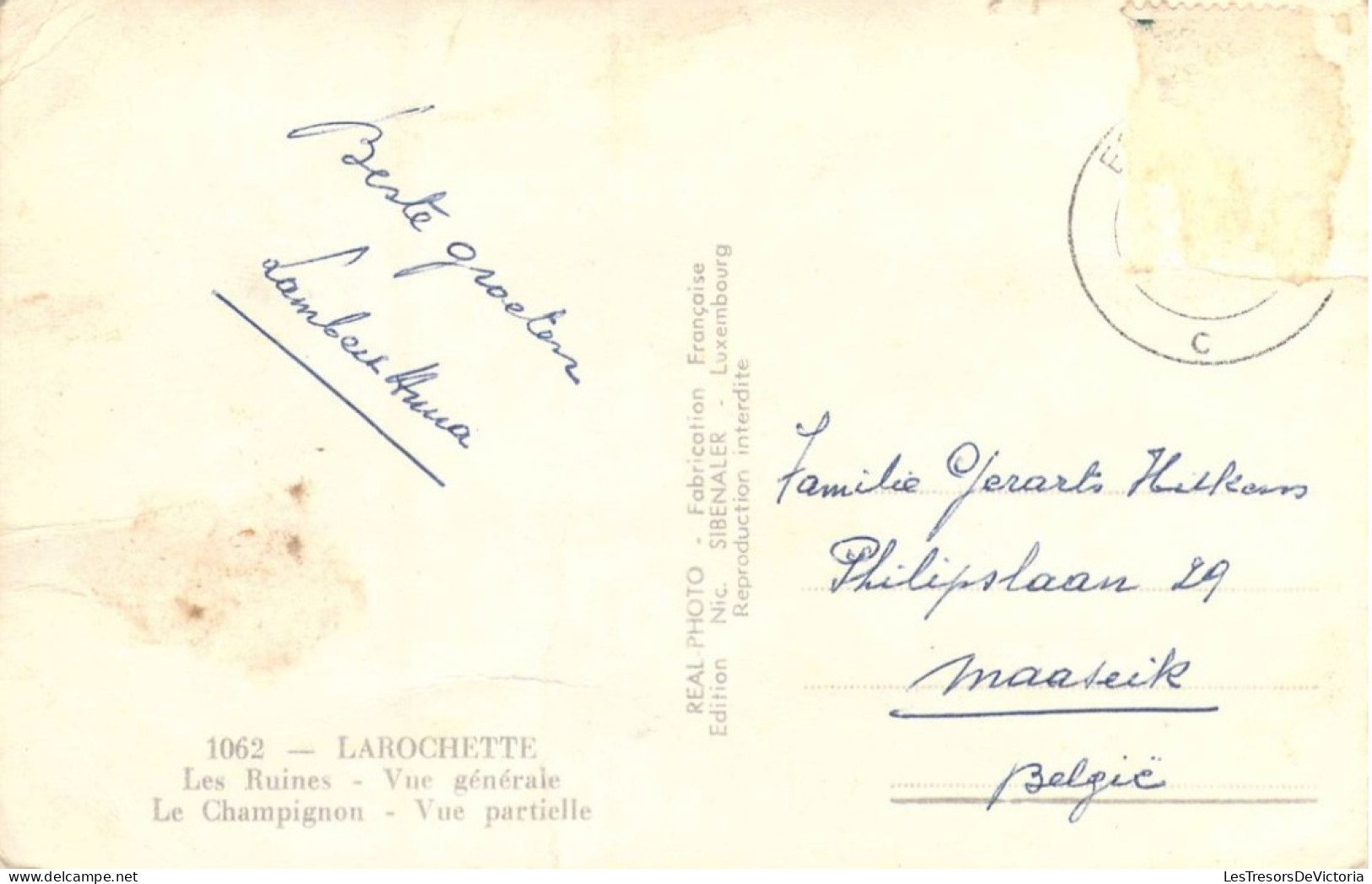 [-50%] LUXEMBOURG - Larochette - Les Ruines - Vue Générale - Le Champignon - Vue Partielle - Carte Postale Ancienne - Larochette