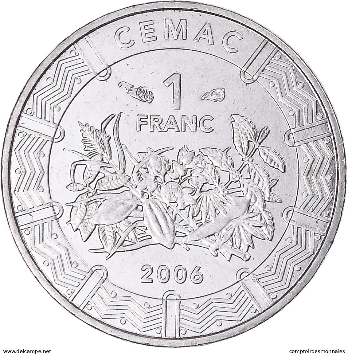 Monnaie, États De L'Afrique Centrale, Franc, 2006 - Repubblica Centroafricana