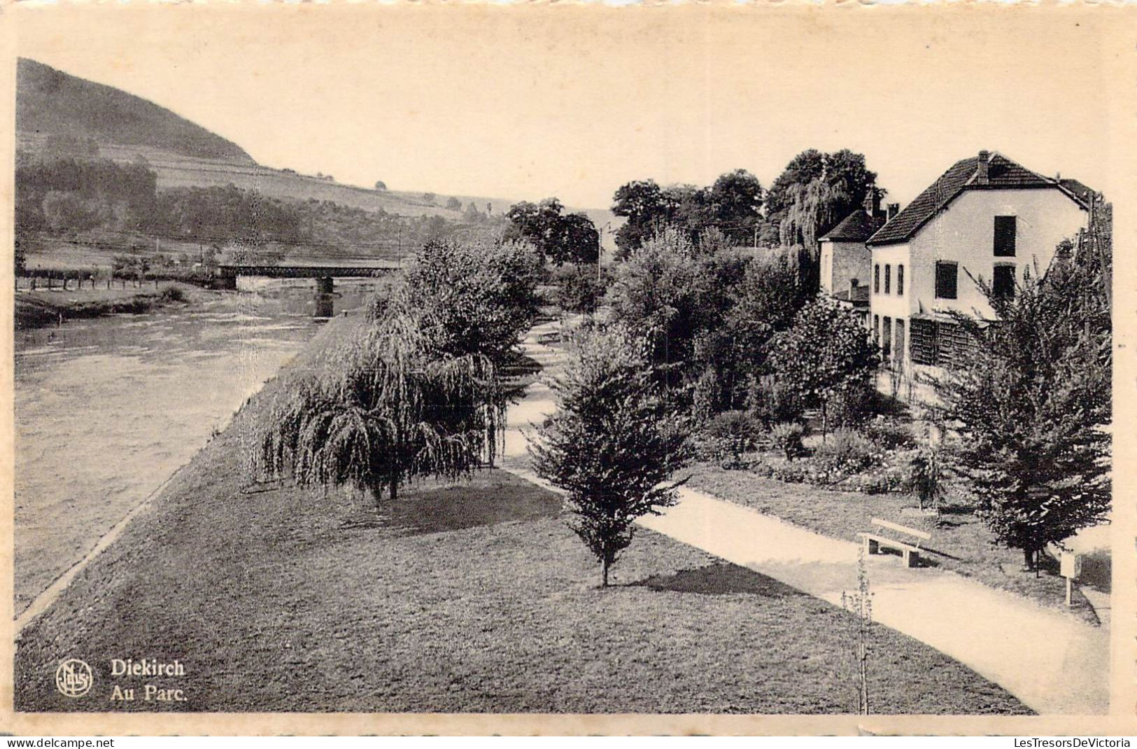 LUXEMBOURG - Diekirch - Au Parc - Carte Postale Ancienne - Diekirch