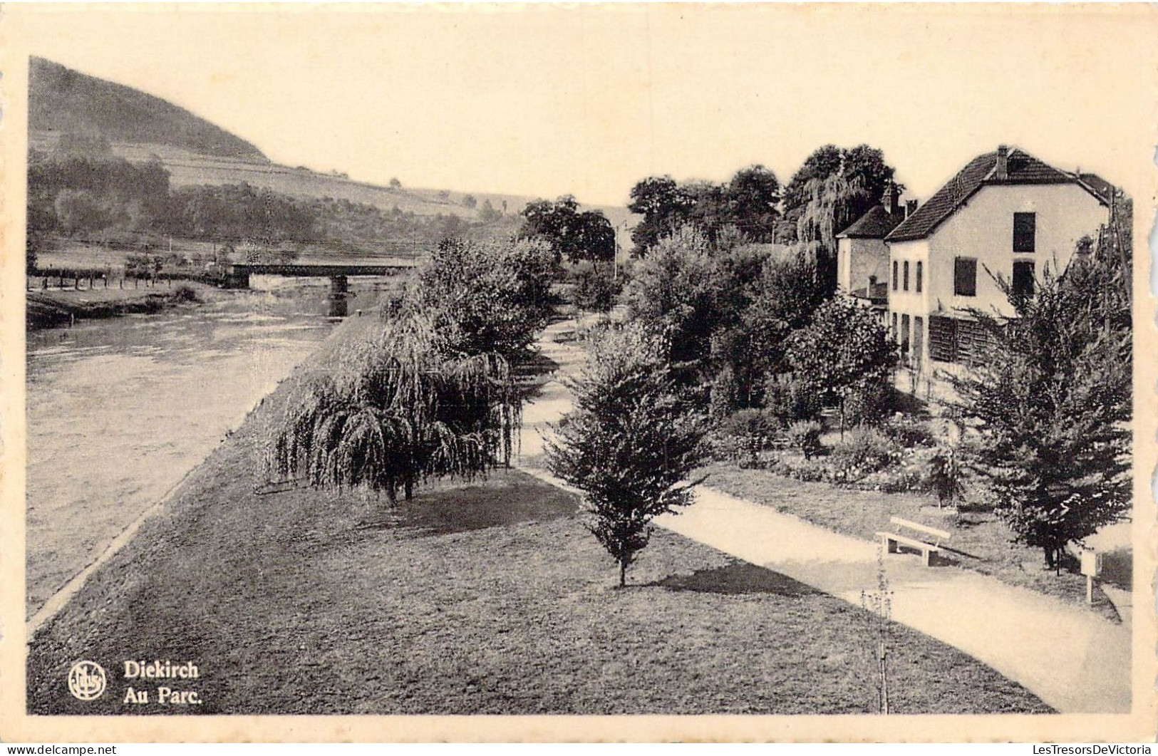 LUXEMBOURG - Diekirch - Au Parc - Carte Postale Ancienne - Diekirch