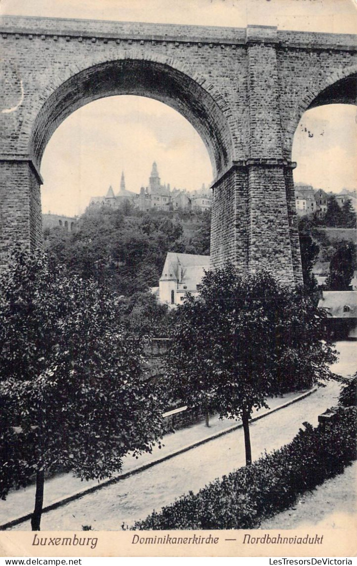 LUXEMBOURG - Dominikanerkirche - Carte Postale Ancienne - Luxemburg - Stadt