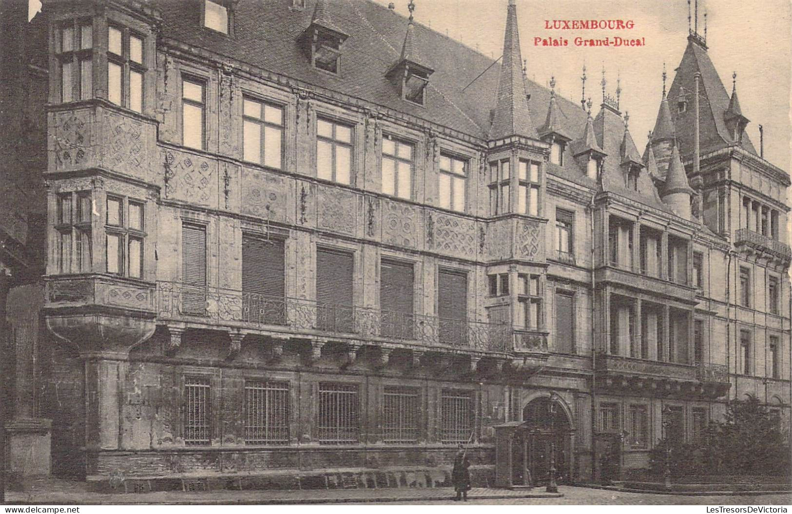 LUXEMBOURG - Palais Grand-Ducal - Carte Postale Ancienne - Luxemburg - Stad