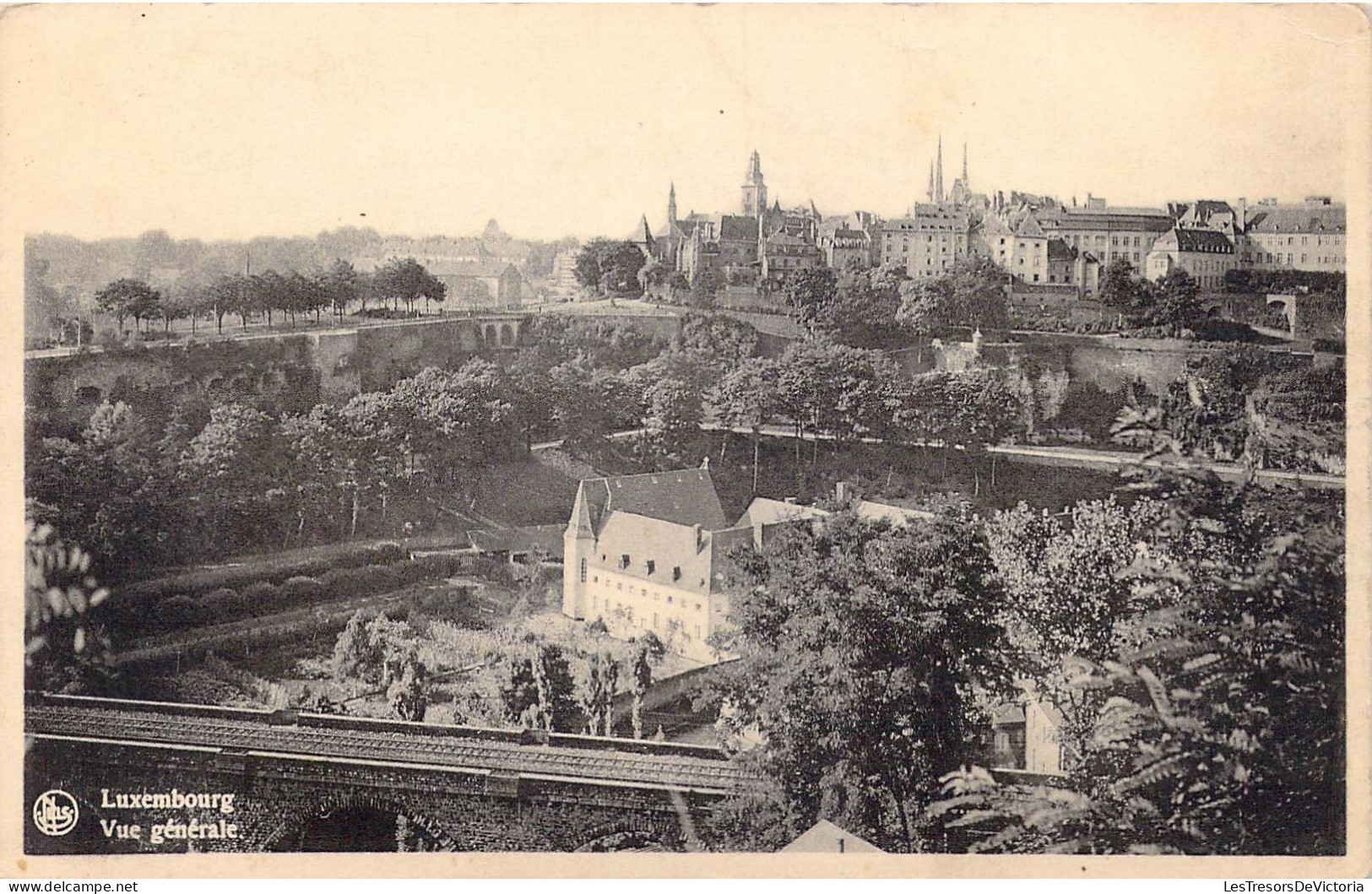 LUXEMBOURG - Vue Générale - Carte Postale Ancienne - Lussemburgo - Città