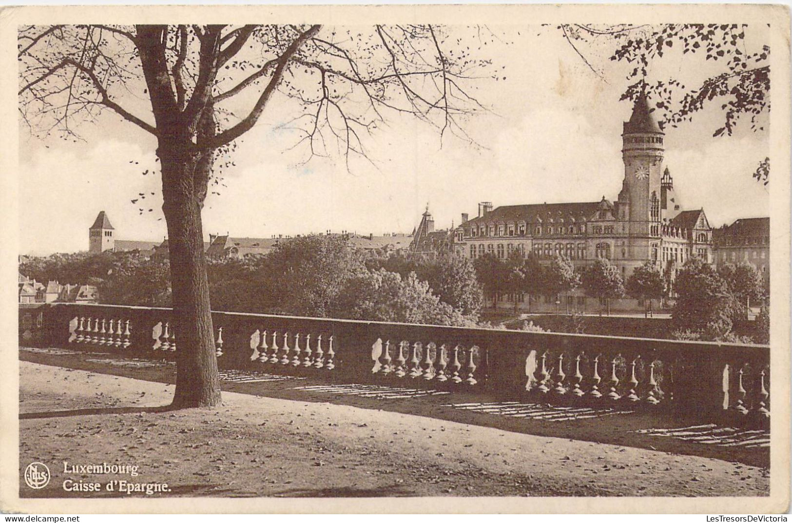 LUXEMBOURG - Caisse D'Epargne - Carte Postale Ancienne - Lussemburgo - Città