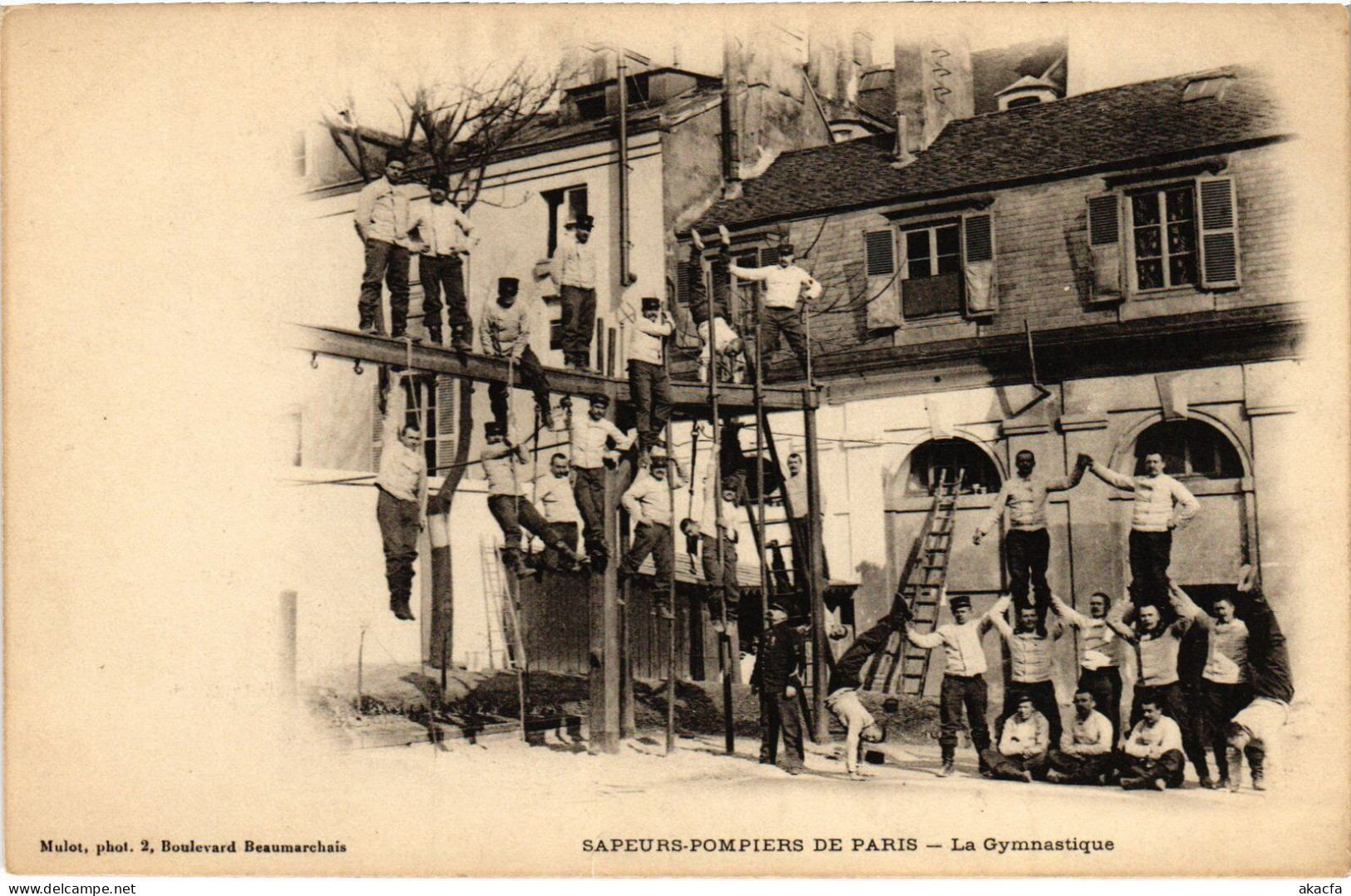 PC FIREFIGHTERS SAPEURS-POMPIERS DE PARIS LA GYMNASTIQUE (a41087) - Sapeurs-Pompiers