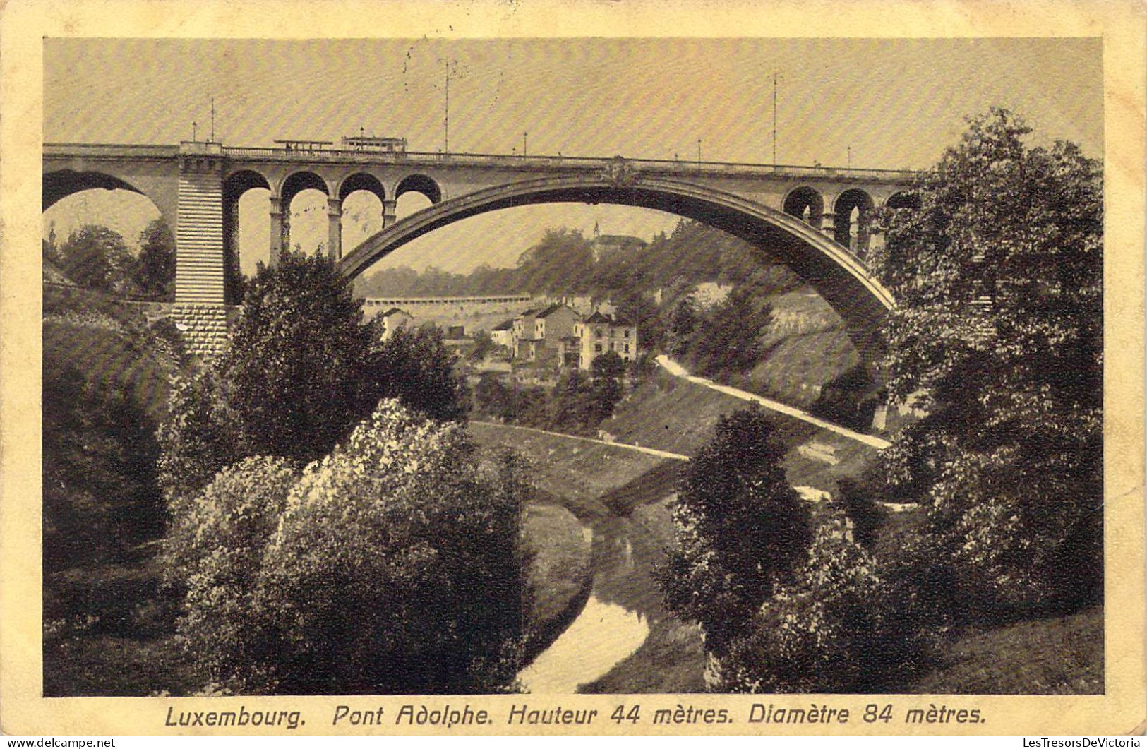 LUXEMBOURG - Pont Adolphe - Carte Postale Ancienne - Luxemburg - Town