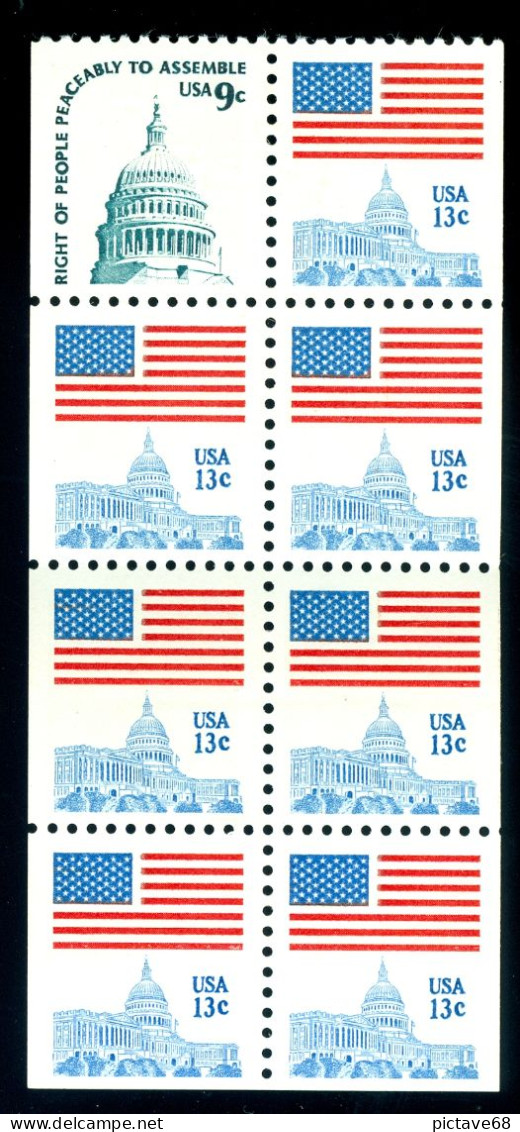 U.S.A. / CARNET / BOOKLET / FEUILLET DU CARNET N° YVERT C1156b - 2. 1941-80