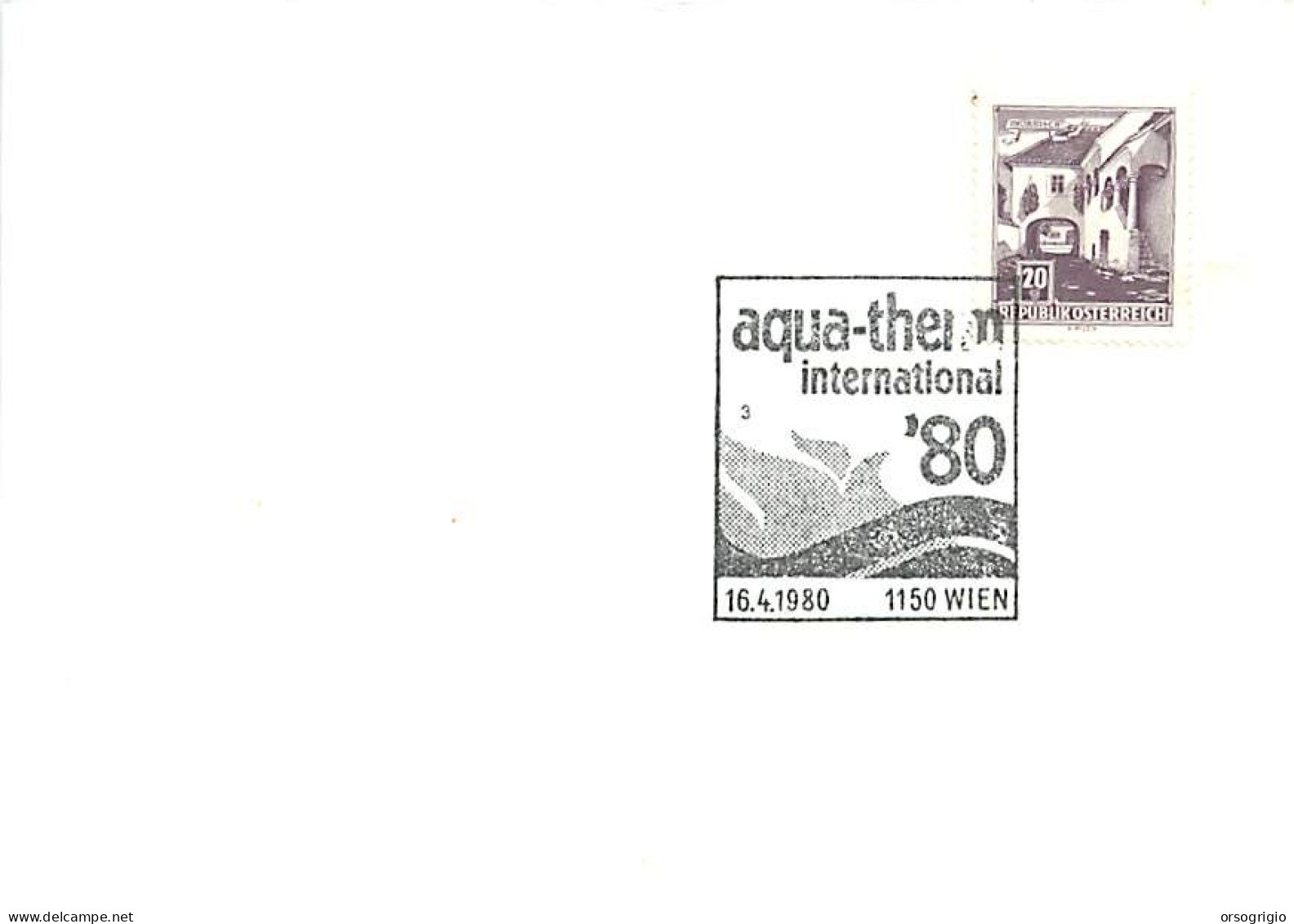 AUSTRIA - AQUA THERM International '80 - Kuurwezen