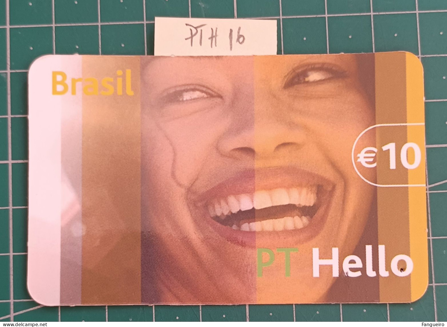 PORTUGAL PREPAID USED PHONECARD PT HELLO - PTH16 - SMILE - Portugal