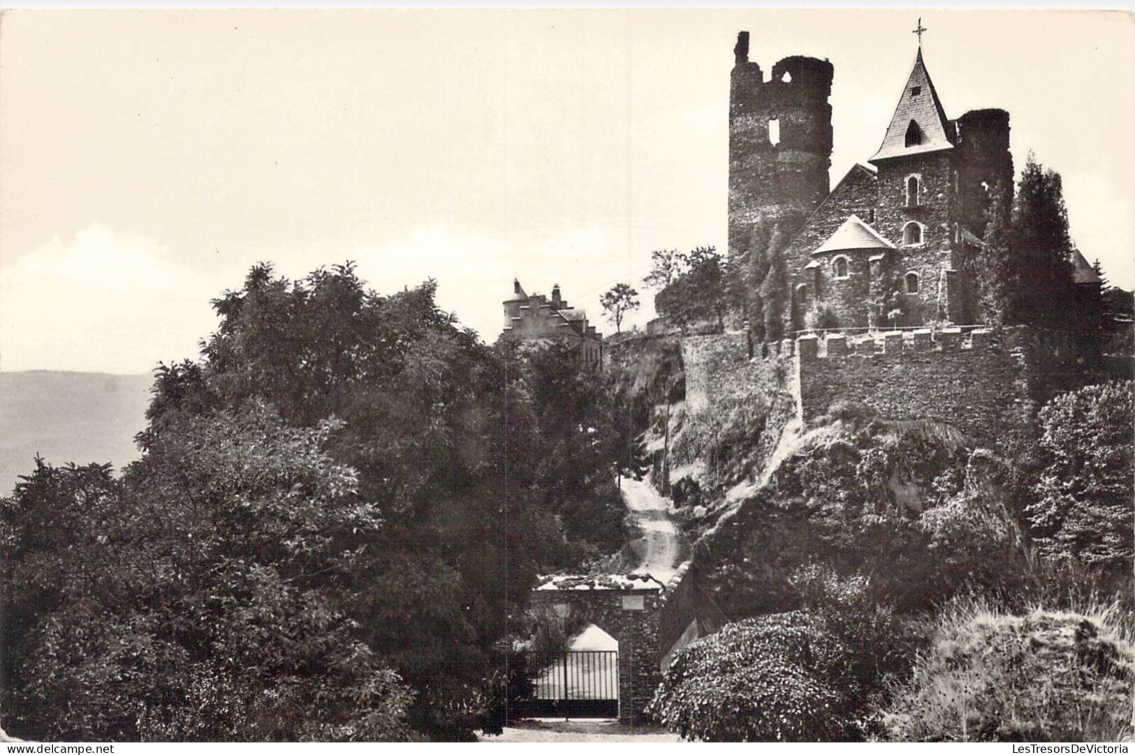 LUXEMBOURG - Vianden - Château De Falkenstein - Carte Postale Ancienne - Vianden
