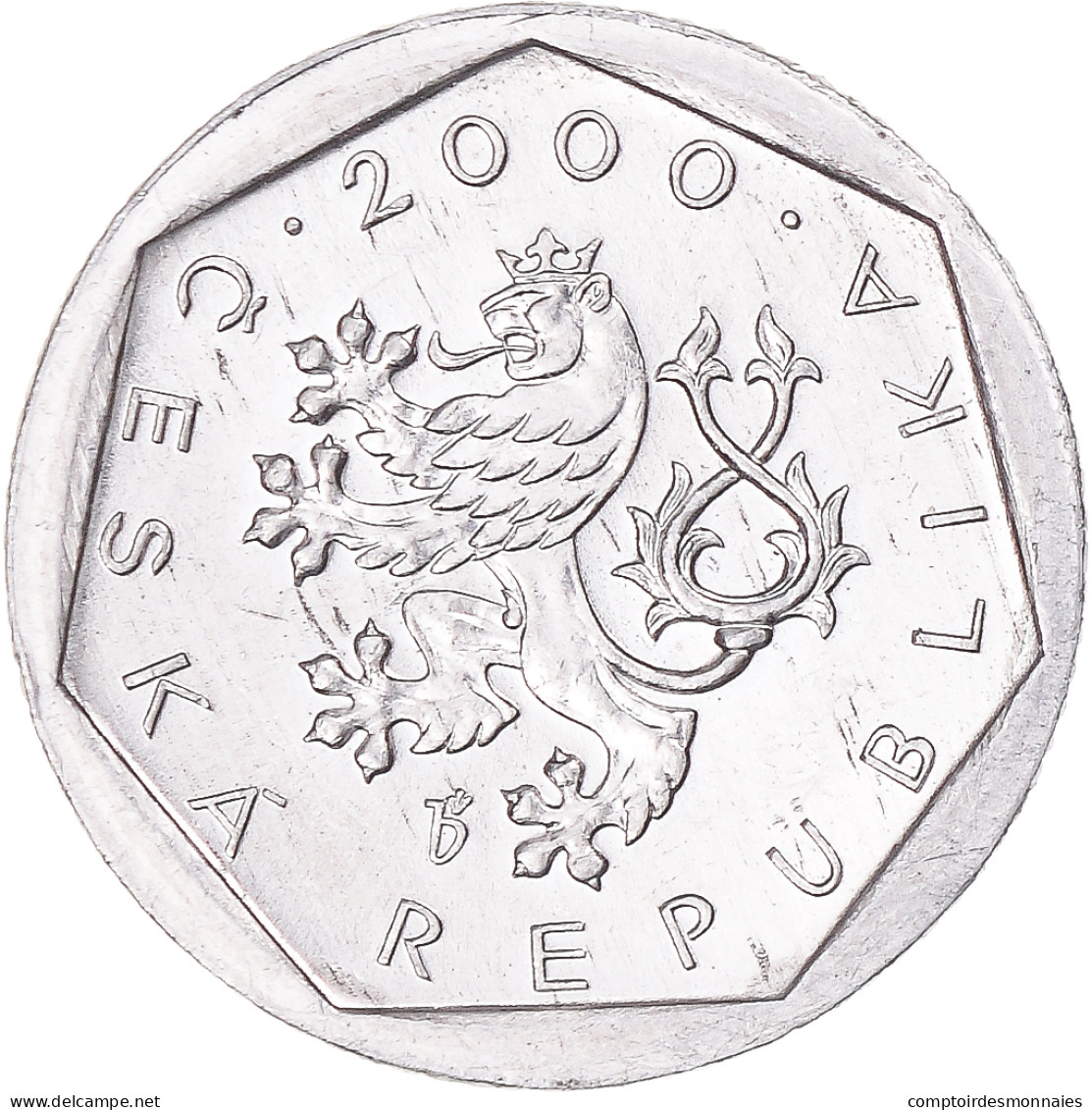 Monnaie, République Tchèque, 20 Haleru, 2000 - Czech Republic