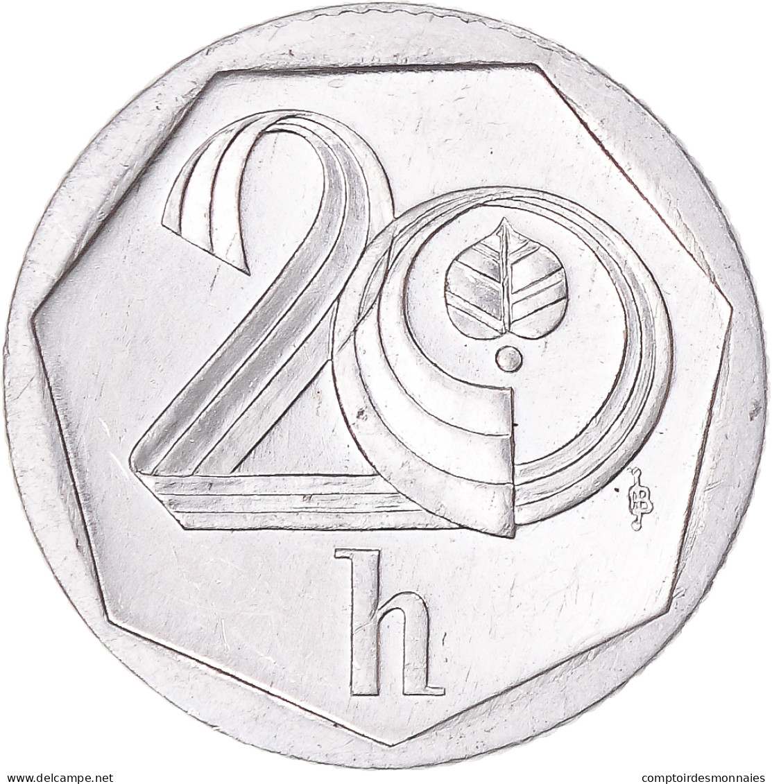 Monnaie, République Tchèque, 20 Haleru, 2000 - Czech Republic