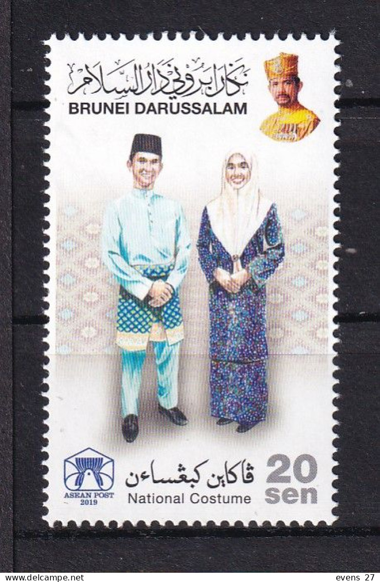 BRUNEI-2019-COSTUMES -MNH. - Brunei (1984-...)