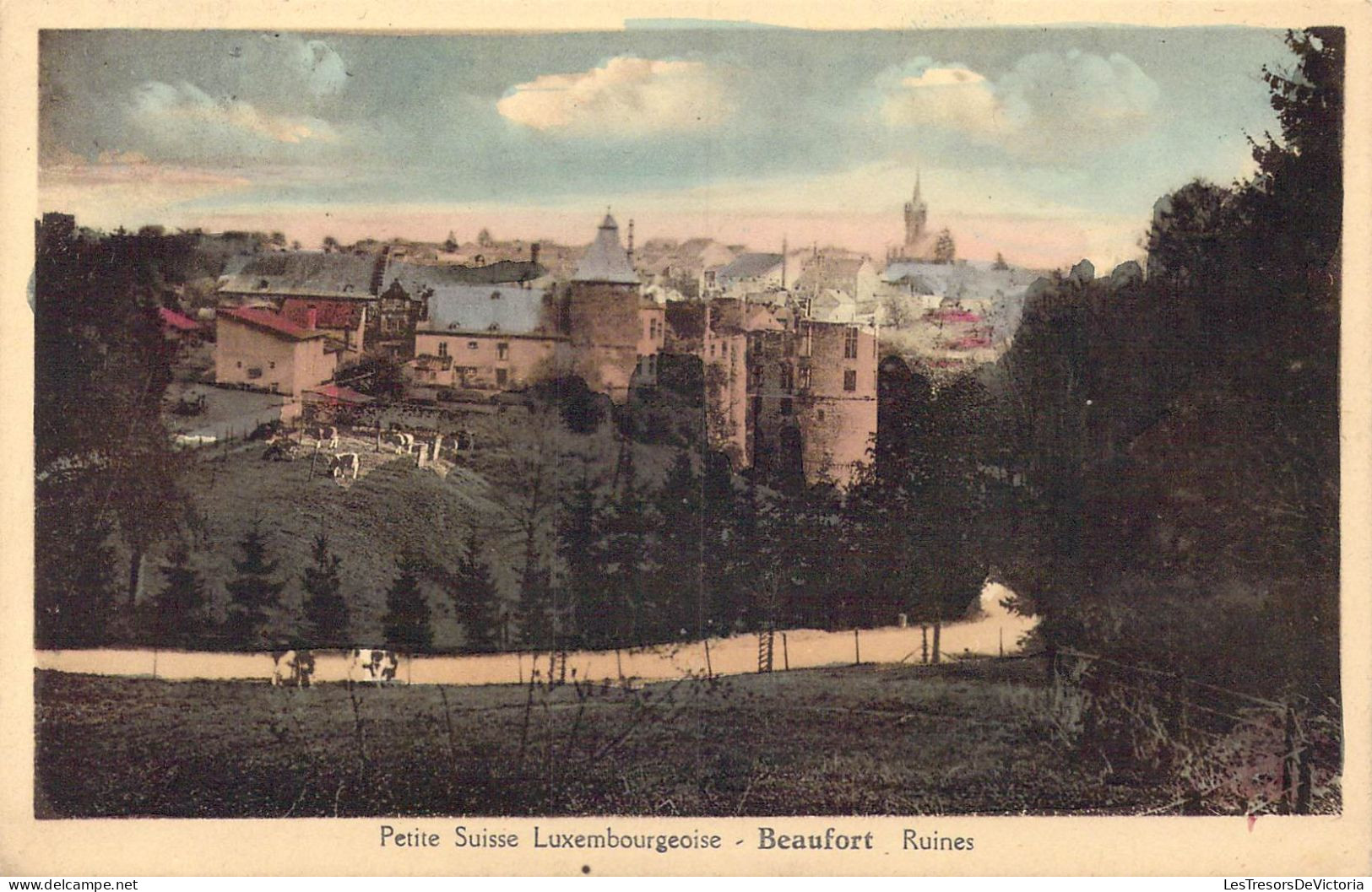 LUXEMBOURG - Beaufort - Ruines - Carte Postale Ancienne - Other & Unclassified