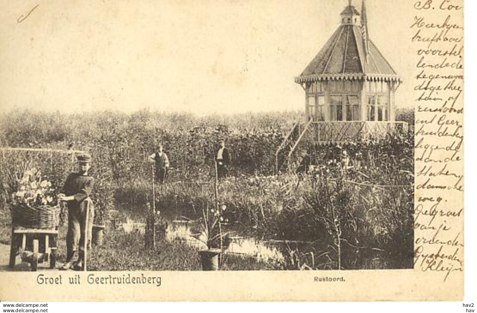 Geertruidenberg Rustoord Theekoepel OUD! 2760 - Geertruidenberg