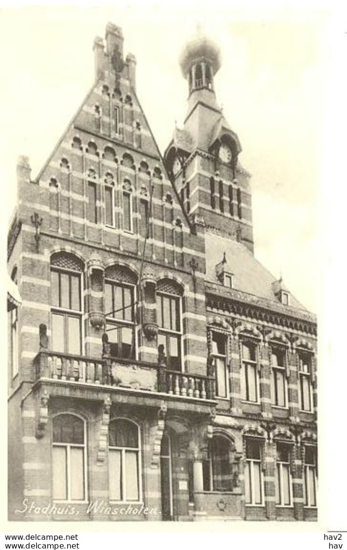 Winschoten Stadhuis 2991 - Winschoten