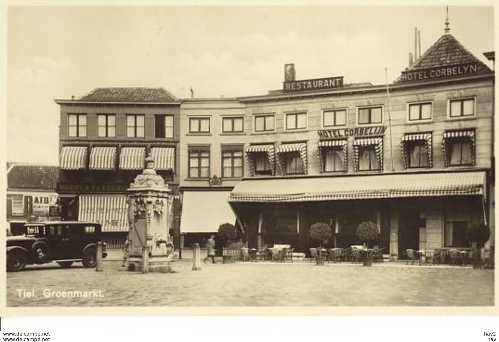Tiel Groenmarkt 1863 - Tiel