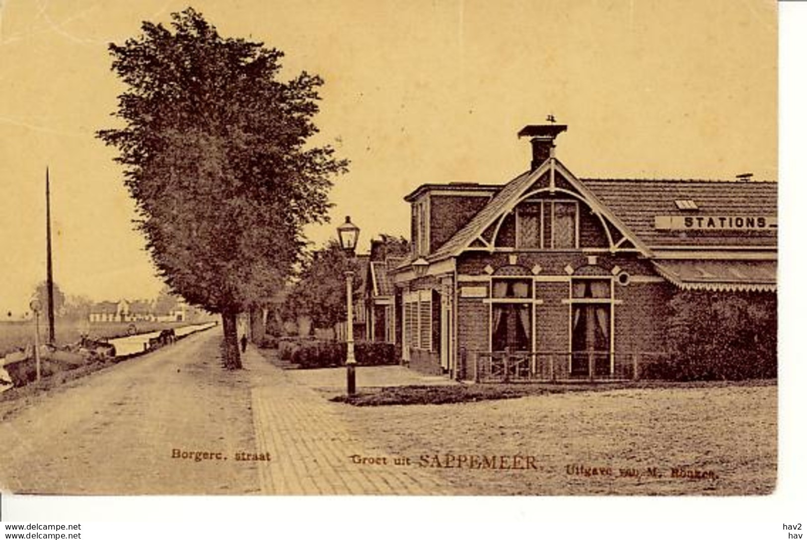 Sappemeer Borgercompagnie Station 2460 - Sappemeer