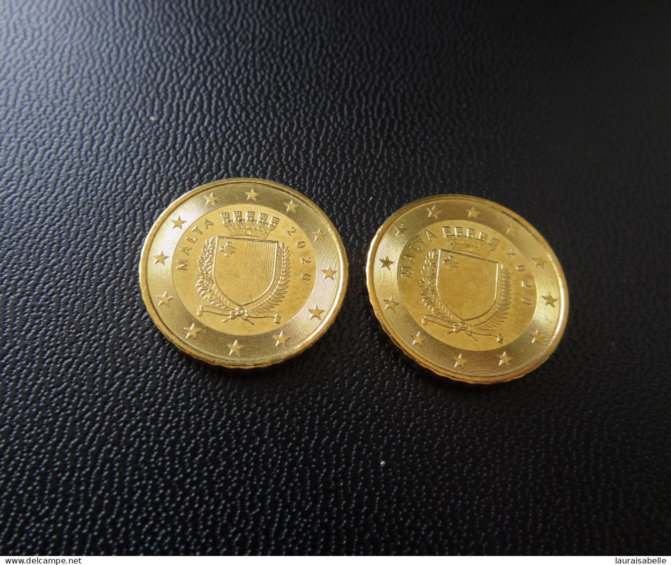 Lot De 2 Piéces De 10 Cts Malte 2020 - Malta