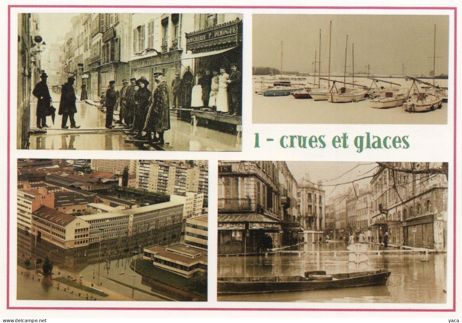 Macon - Crues Et Glaces - Floods