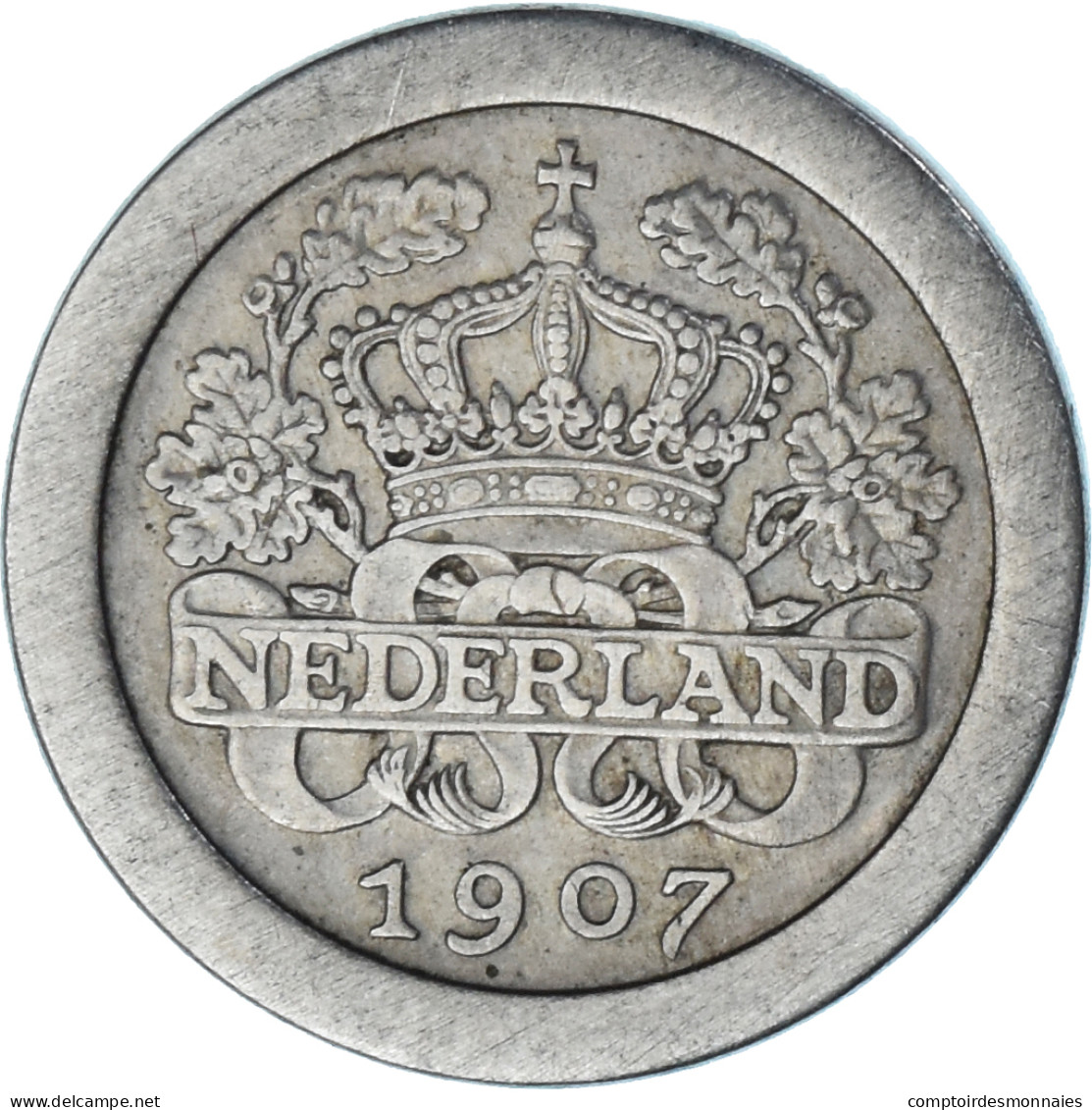 Monnaie, Pays-Bas, 5 Cents, 1907 - 5 Cent