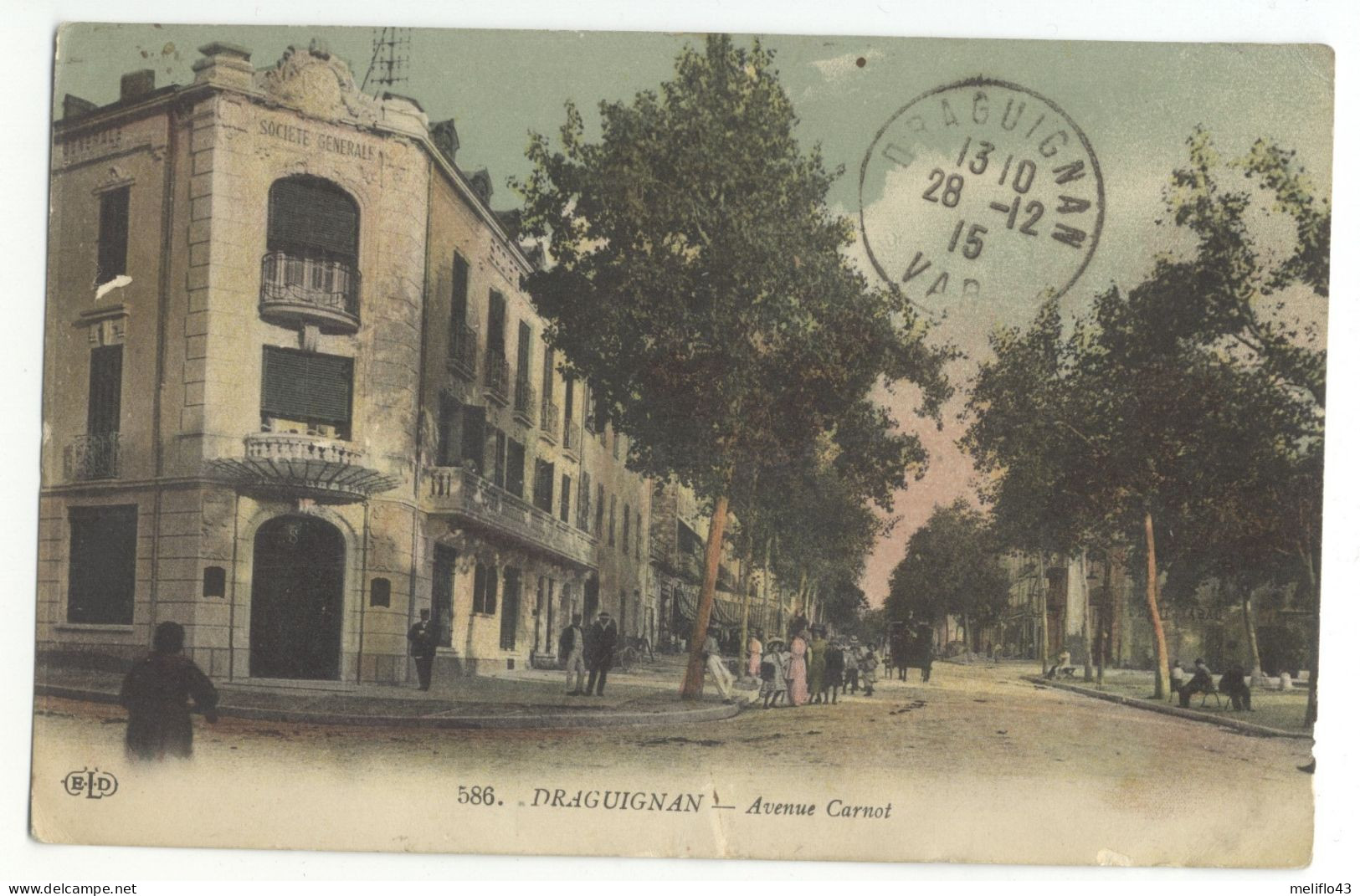 83/ CPA A - Draguignan - Avenue Carnot - Draguignan