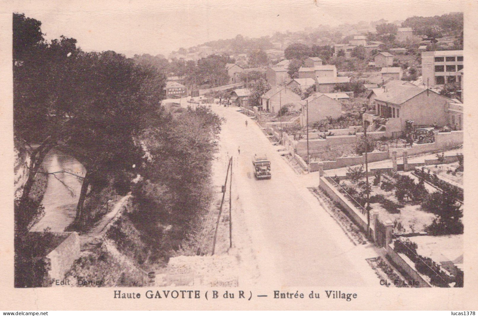 13 / MARSEILLE  / HAUTE GAVOTTE / ENTREE DU VILLAGE - Nordbezirke, Le Merlan, Saint-Antoine