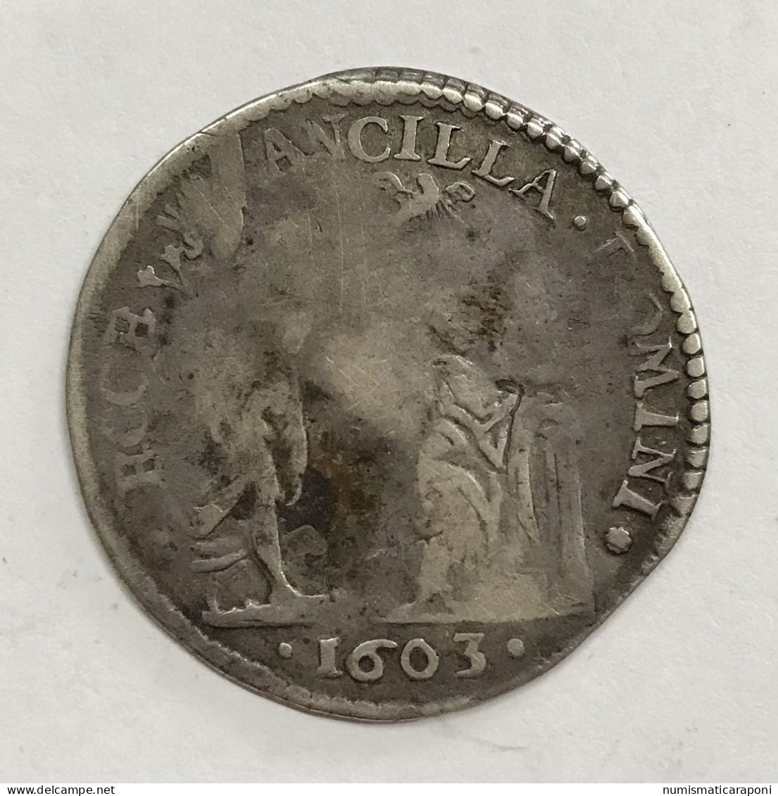 FIRENZE Ferdinando I 1587-1609 Giulio 1603 MIR 324/3 R2 RR E.1123 - Toscana