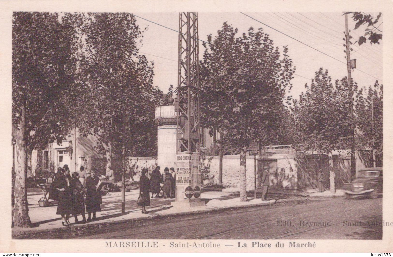 13 / MARSEILLE / SAINT ANTOINE / LA PLACE DU MARCHE / RARE + - Quartieri Nord, Le Merlan, Saint Antoine