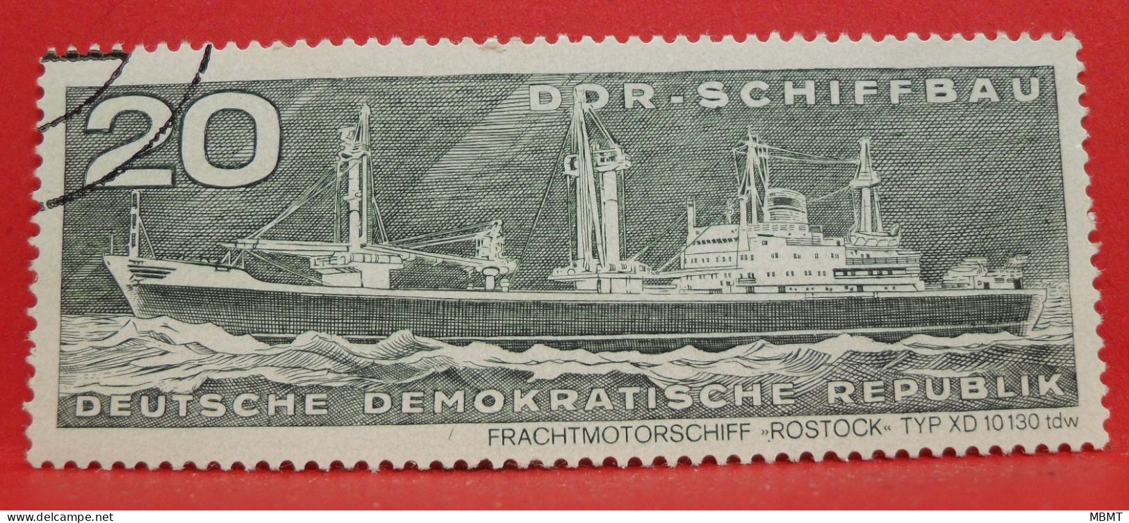 N°1437 - 20 Pfennig - Année 1971 - Timbre Oblitéré Allemagne DDR - - Gebraucht