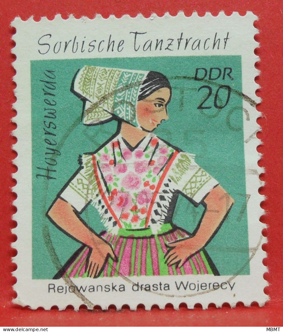 N°1466 - 20 Pfennig - Année 1971 - Timbre Oblitéré Allemagne DDR - - Gebraucht