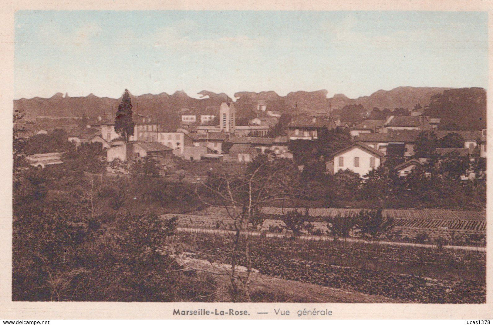 13 / MARSEILLE / LA ROSE / VUE GENERALE - Nordbezirke, Le Merlan, Saint-Antoine