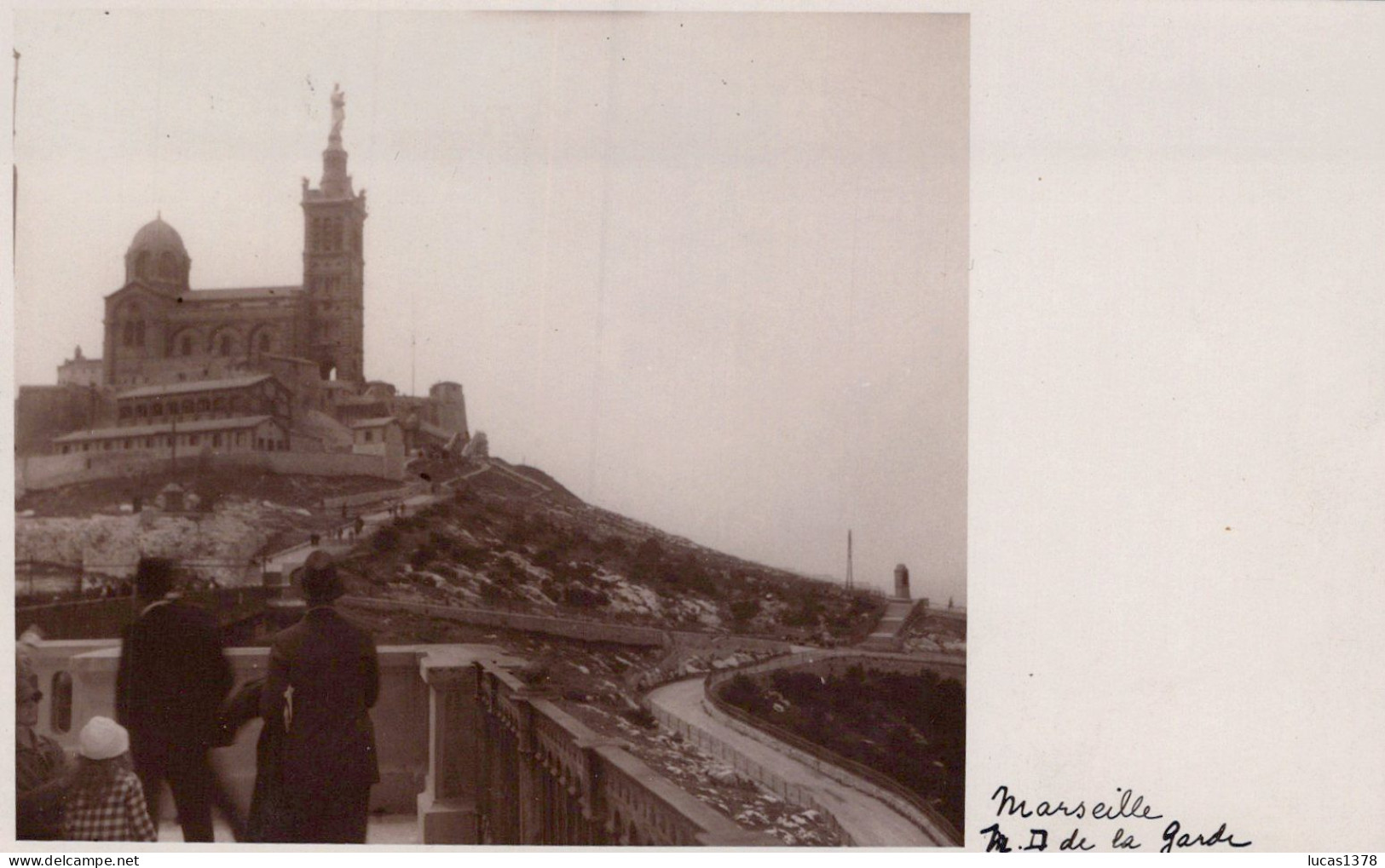 13 / MARSEILLE / CARTE PHOTO ARGENTINE !! NOTRE DAME DE LA GARDE - Quartieri Nord, Le Merlan, Saint Antoine