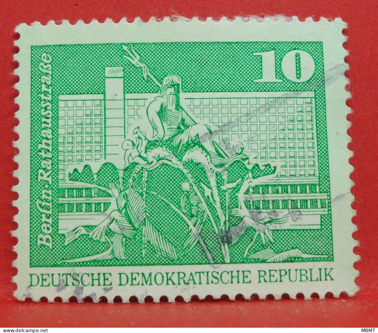N°1585 - 10 Pfennig - Année 1973 - Timbre Oblitéré Allemagne DDR - - Gebraucht