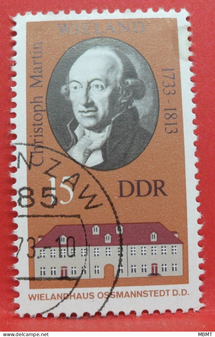 N°1599 - 15 Pfennig - Année 1973 - Timbre Oblitéré Allemagne DDR - - Gebraucht