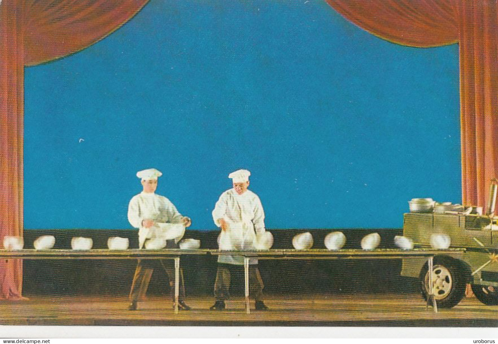 NORTH KOREA - The National Pyongyang Circus - Cheerful Army Cooks - Corée Du Nord