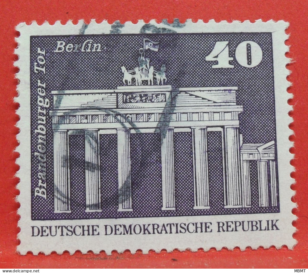 N°1621 - 40 Pfennig - Année 1973 - Timbre Oblitéré Allemagne DDR - - Gebraucht