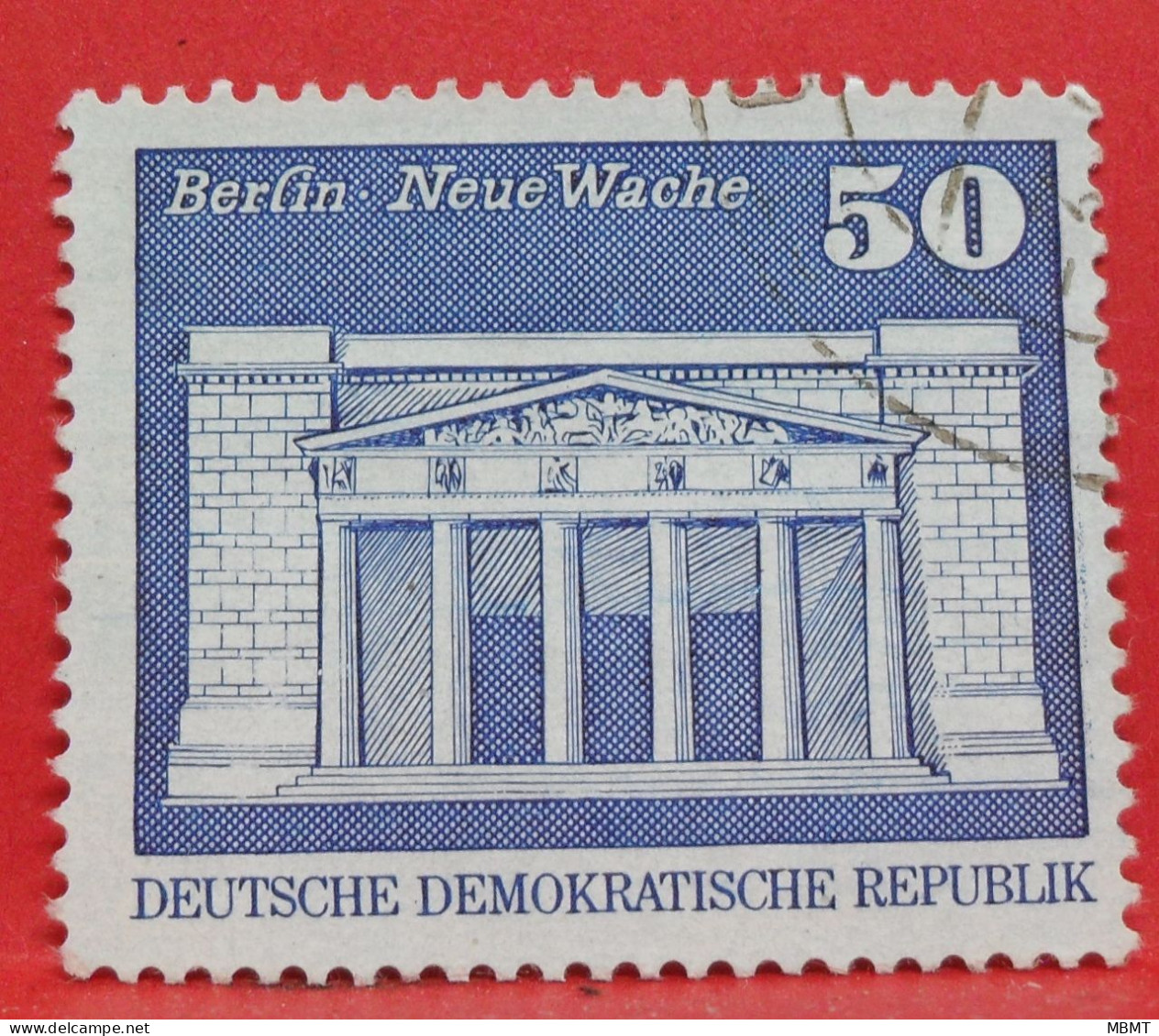 N°1622 - 50 Pfennig - Année 1973 - Timbre Oblitéré Allemagne DDR - - Gebraucht