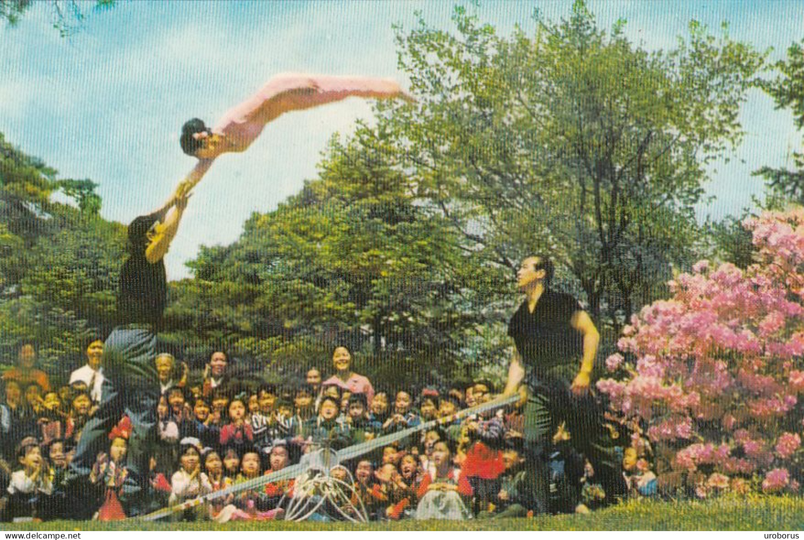 NORTH KOREA - The National Pyongyang Circus - Board Gymnastics - Korea, North