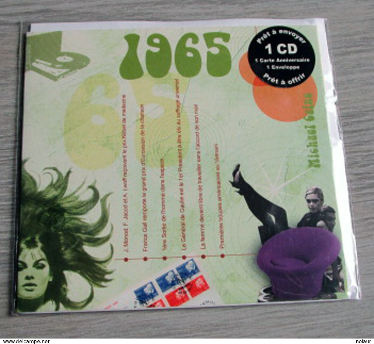 Hits De 1965 CD + Carte D'anniversaire Et  Enveloppe - Other - English Music