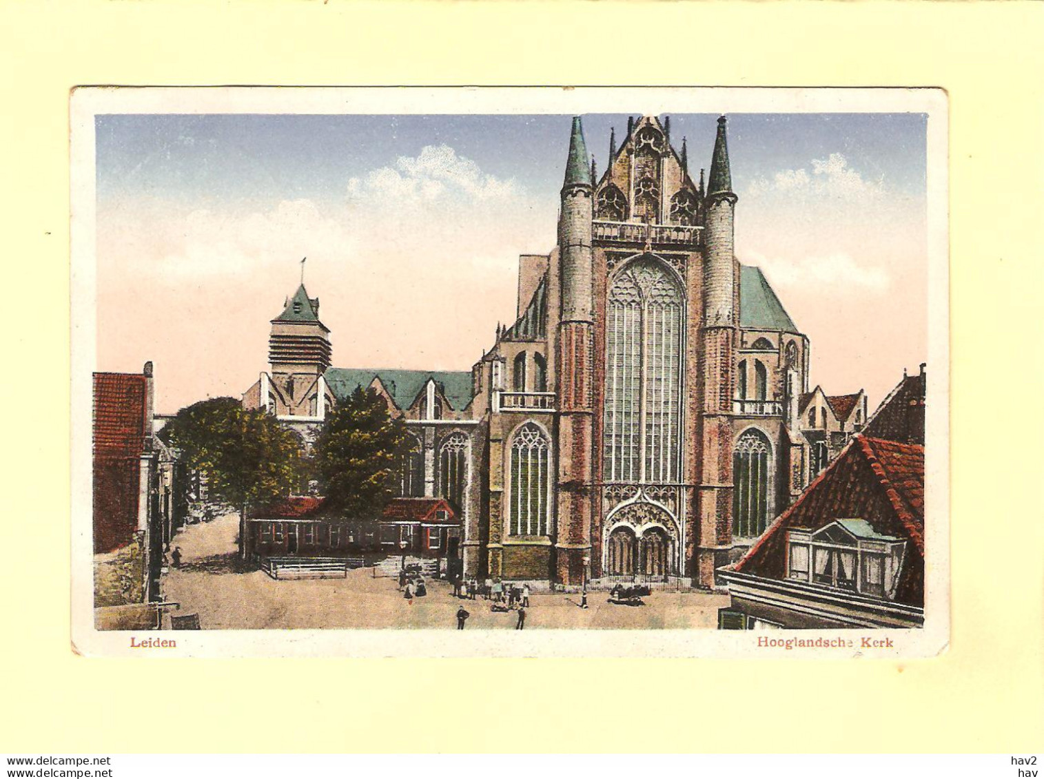 Leiden Hooglandsche Kerk 1924 RY33907 - Leiden