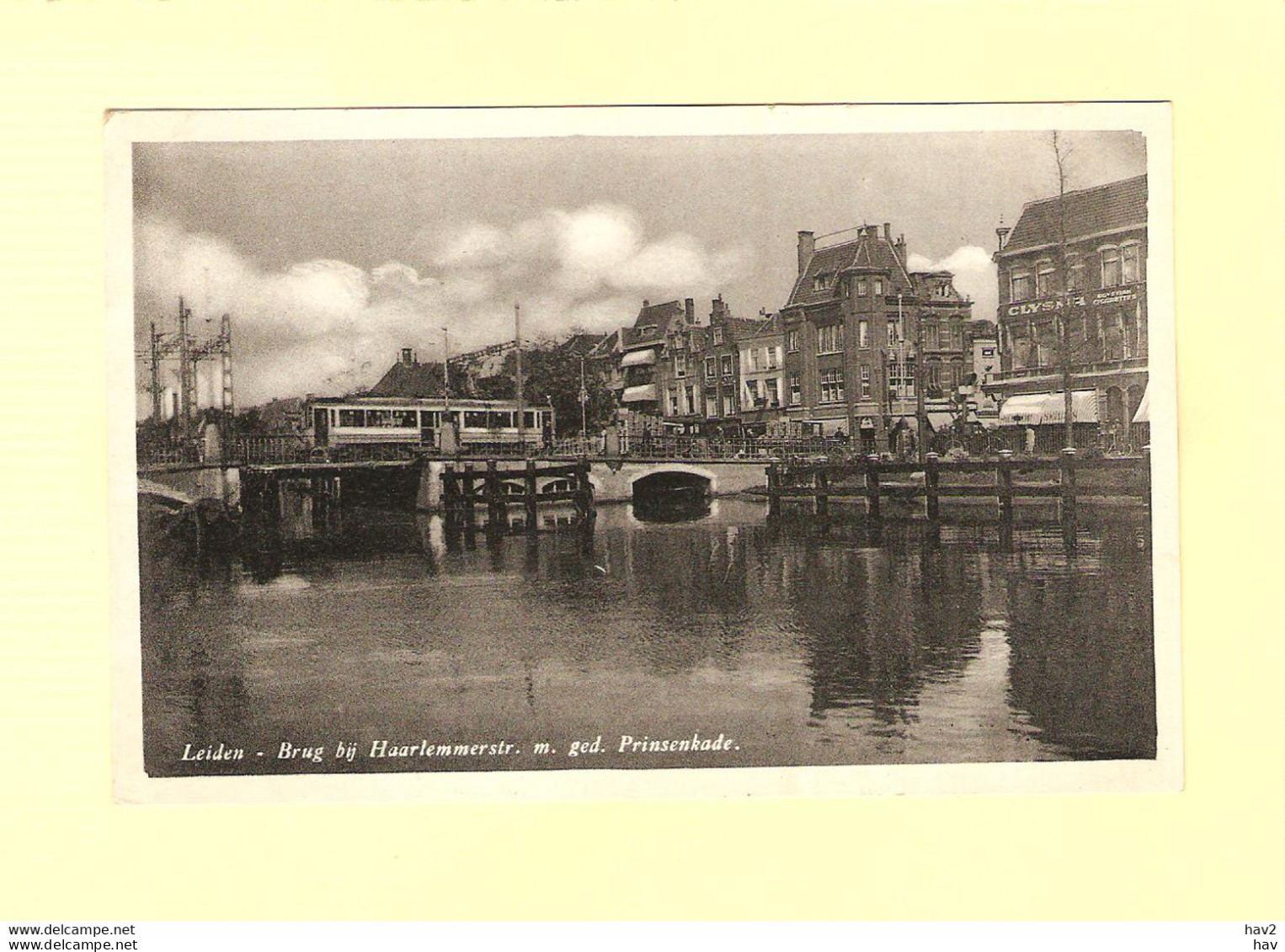 Leiden Haarlemmerstr Ged. Prinsenkade 1939 RY33610 - Leiden